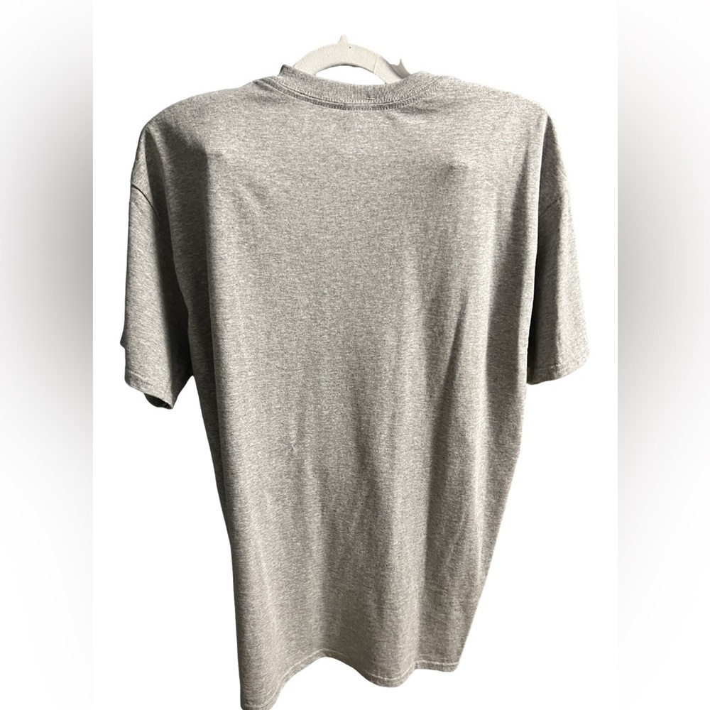 Light Gray Short Sleeve T-shirt Ain't No Shame in My Flannel & Boot Ga… - Picture 4 of 4